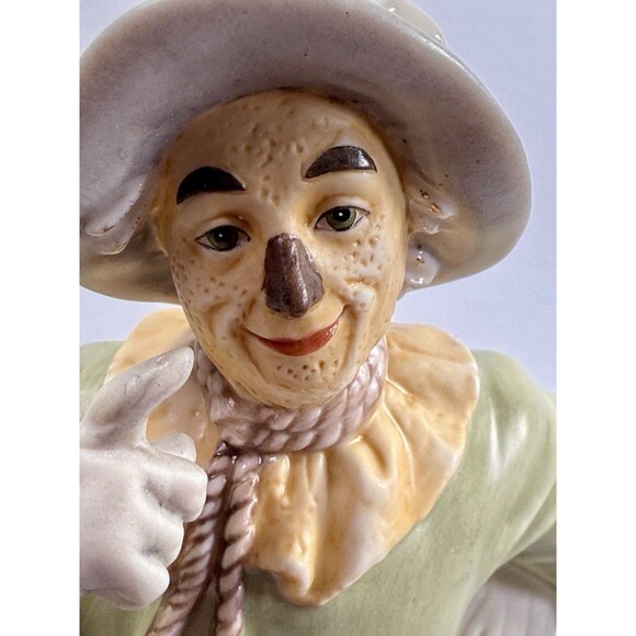 Vintage Lenox Classic Wizard of Oz Scarecrow 24K Figurine HandPainted Excellent - Picture 9 of 16